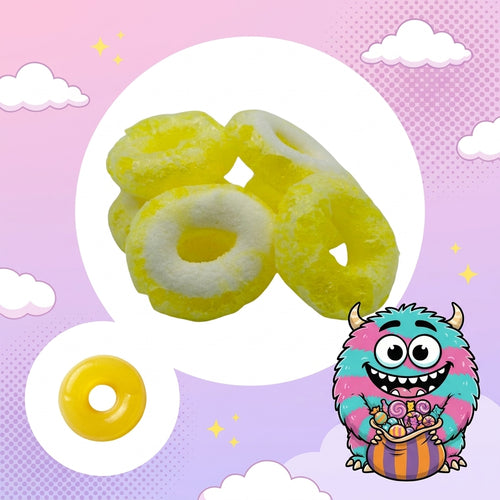 Halal Banana-Gummies – Gefriergetrocknete Bananen-Ringe