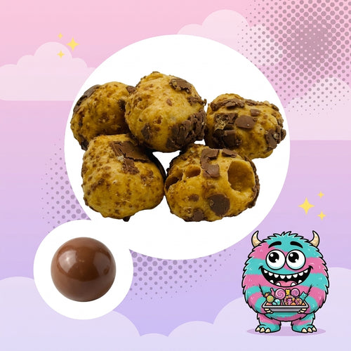 Halal Toffie-Puffs – Gefriergetrocknete Schoko-Toffees