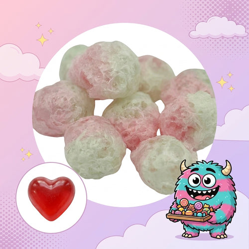 Halal Erdbeer-Gummies – Gefriergetrocknete Erdbeer-Herzen