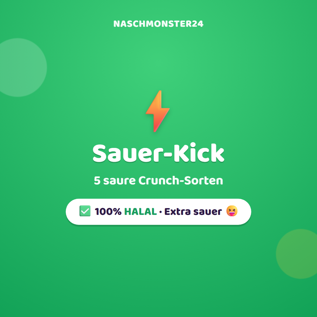 Sauer-Kick-Box – 5 saure Sorten