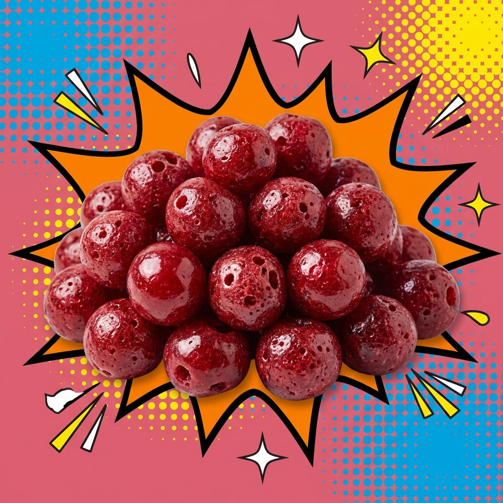 Halal Kirsch-Gummies – Gefriergetrocknete Kirsch-Fruchtgummis